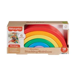 Fisher-Price Wooden Stacking Rainbow Best