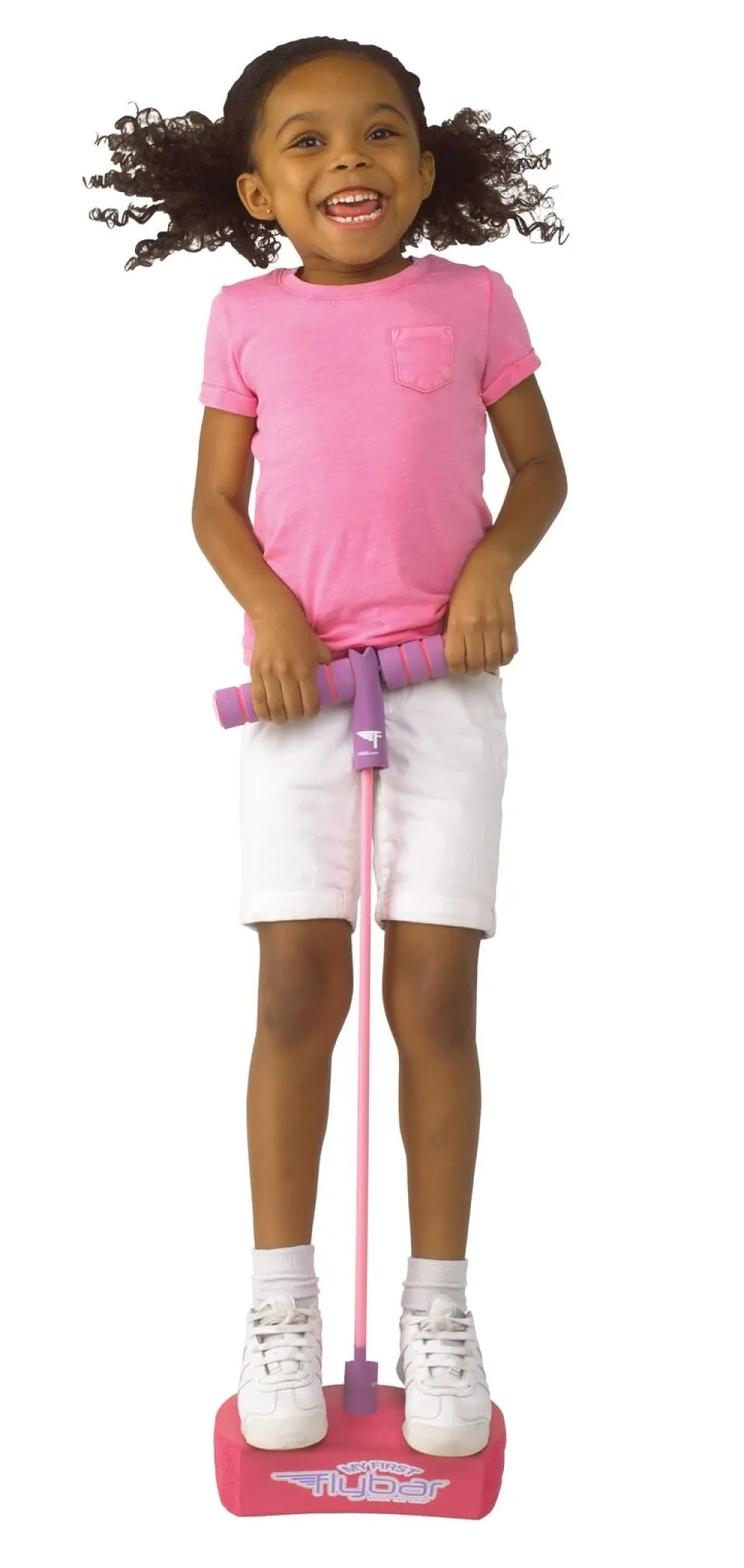 Flybar Jump & Squeak Foam Pogo - Pink Fashion
