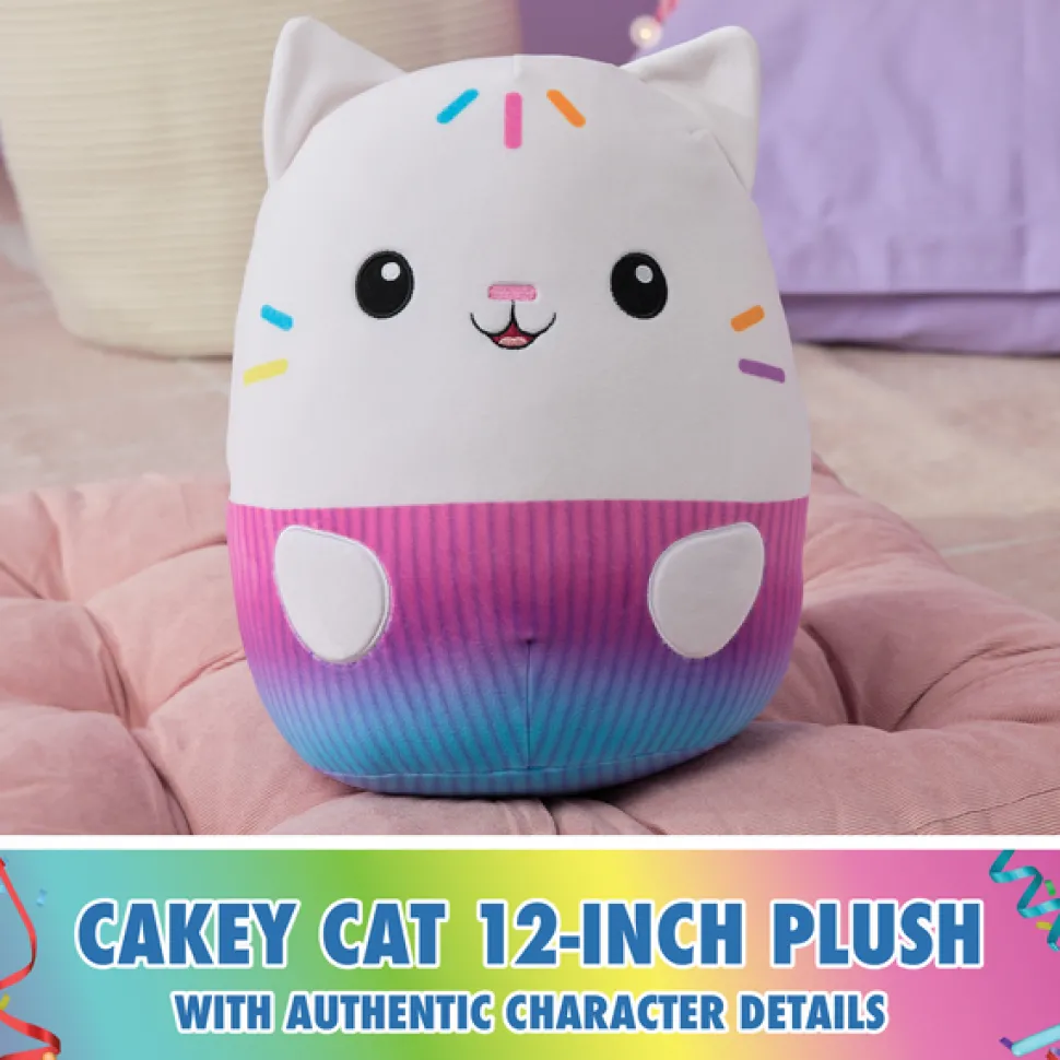Gabby's Dollhouse 12 Inch Gabby Trend Plush Cakey Shop