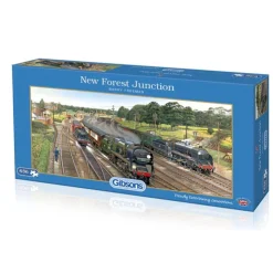 Gibsons Gibson 636 Piece Puzzle New Forest Junction Clearance