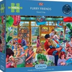 Gibsons : Furry Friends 500PC XL New