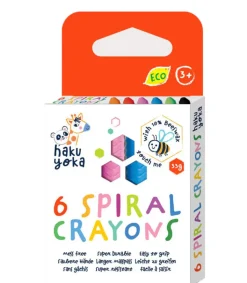 Toyworld NZ Haku Yoka Spiral Crayons-6 Colours Sale