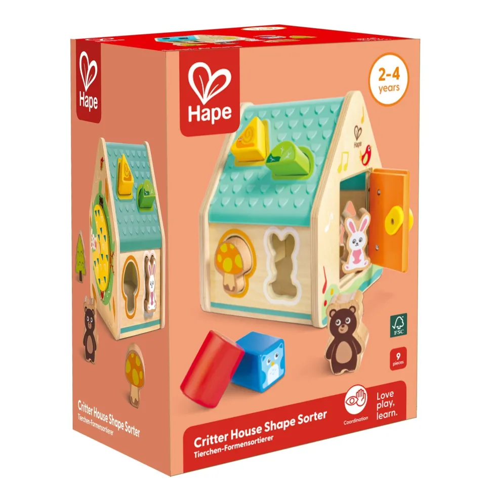 Hape Critter House S Sorter Discount