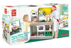 Hape Deluxe Kitchen Playset With Fan Fryer Discount