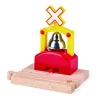 Hape Railway Automatic Train Bell Signal New