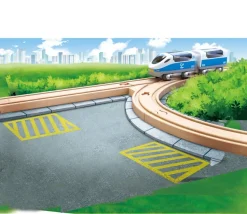 Hape Railway Long Curved Tracks 4 Packs Discount