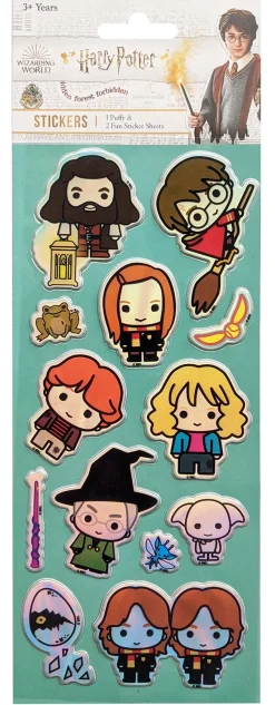 Wizarding World Harry Potter Stickers 3 Pack - Puffy Flash Sale