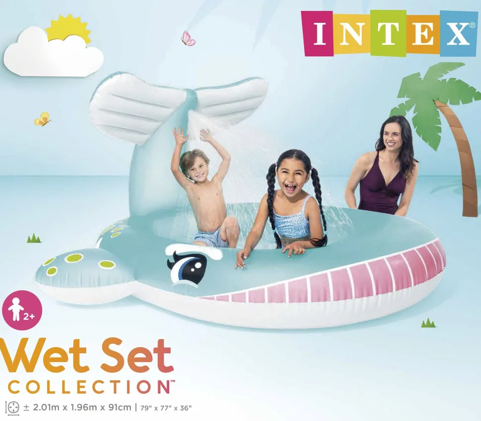 Intex Whale Spray Pool Cheap