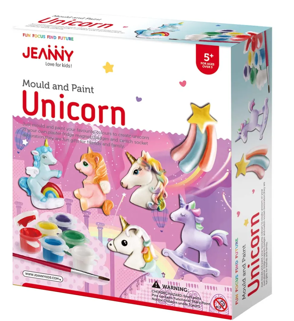 Toyworld NZ Jeanny Mould And Paint Unicorn Fashion