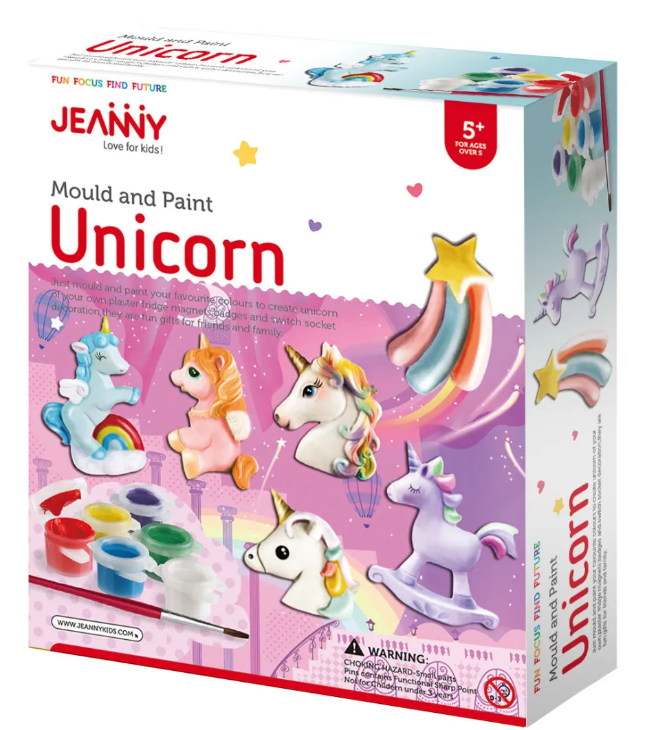 Toyworld NZ Jeanny Mould And Paint Unicorn Fashion