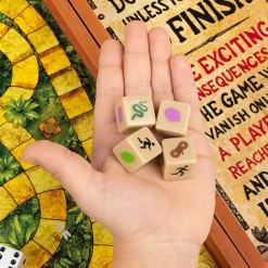 Cardinal Games Jumanji Refresh Wooden Box Set Game Sale