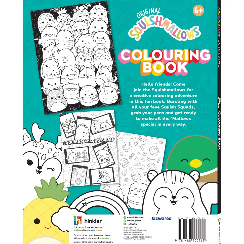 Kaleidoscope Squishmallows Colouring Outlet