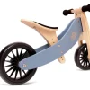 Kinderfeets Tiny Tot Plus Wooden Trike Slate Blue New