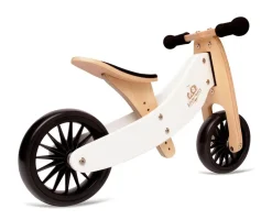 Kinderfeets Tiny Tot Plus Wooden Trike White Discount