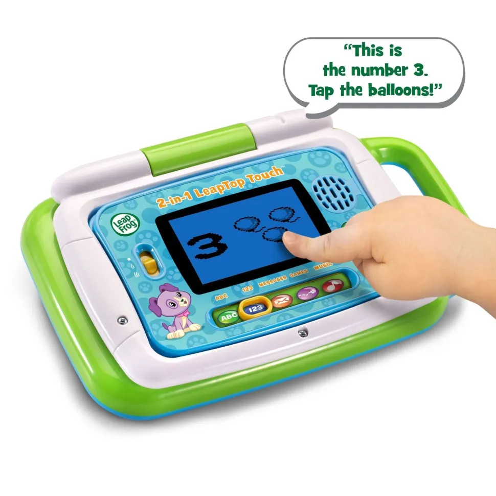 LeapFrog 2-In-1 Leaptop Touch Green Cheap