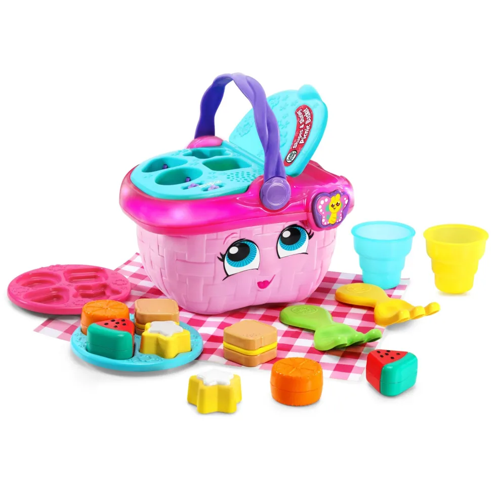 LeapFrog Shapes & Sharing Picnic Basket Pink Cheap