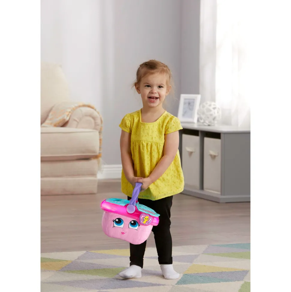 LeapFrog Shapes & Sharing Picnic Basket Pink Cheap
