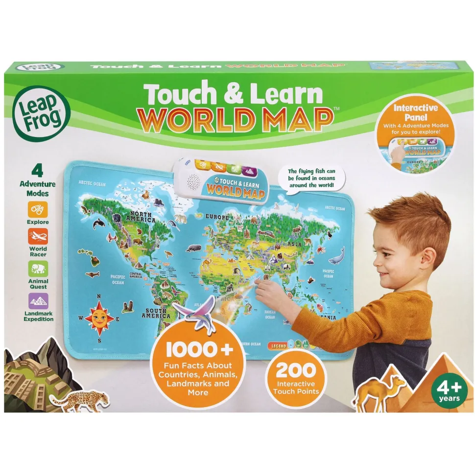 LeapFrog Touch & Learn World Map Clearance
