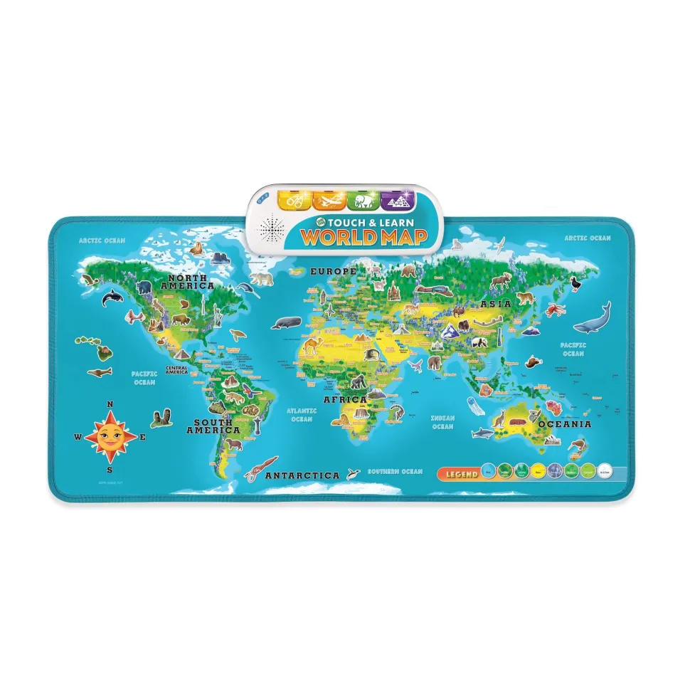 LeapFrog Touch & Learn World Map Clearance