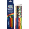 Toyworld NZ Learning Toolbox Positivity Pencils HB 6pc 17.8cm Clearance