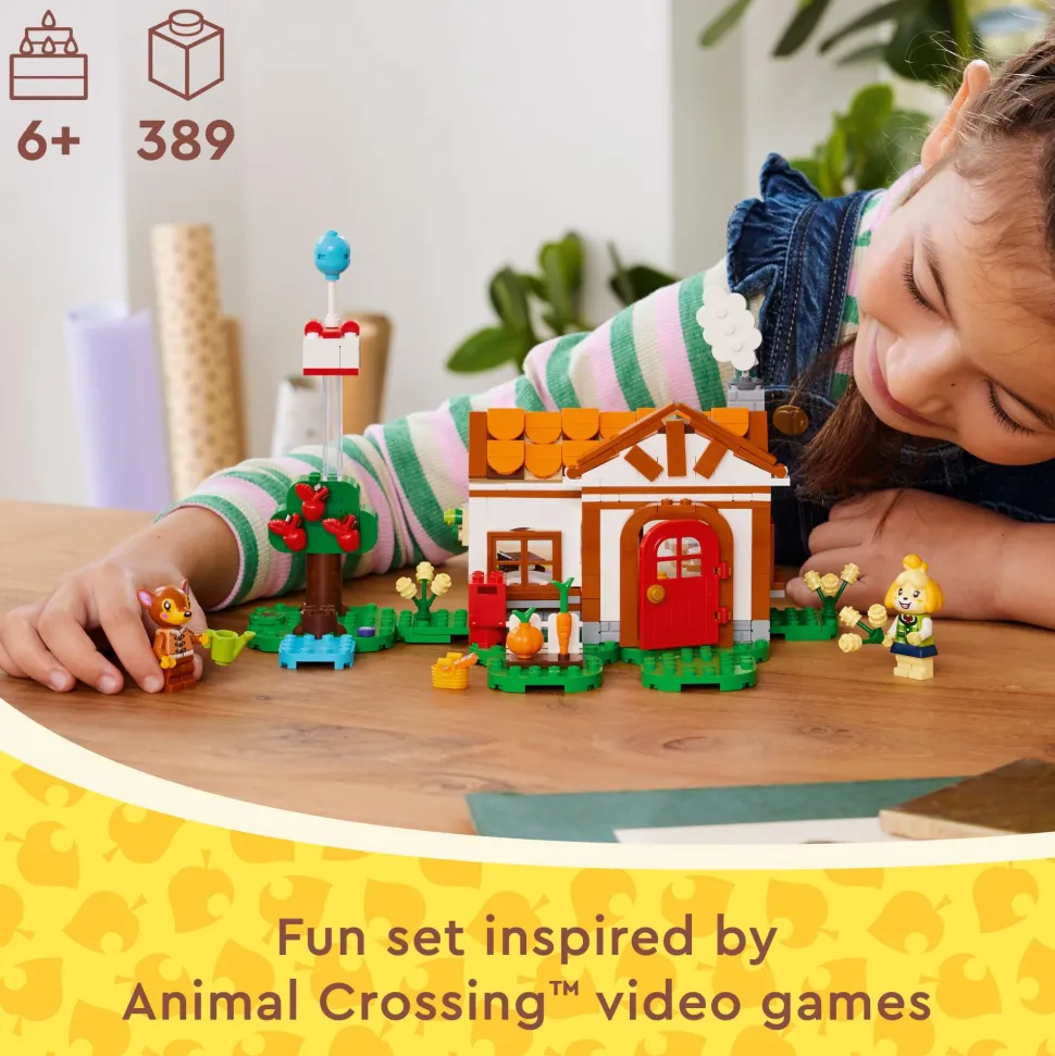 LEGO 77049 Animal Crossing Isabelle's House Visit Best Sale