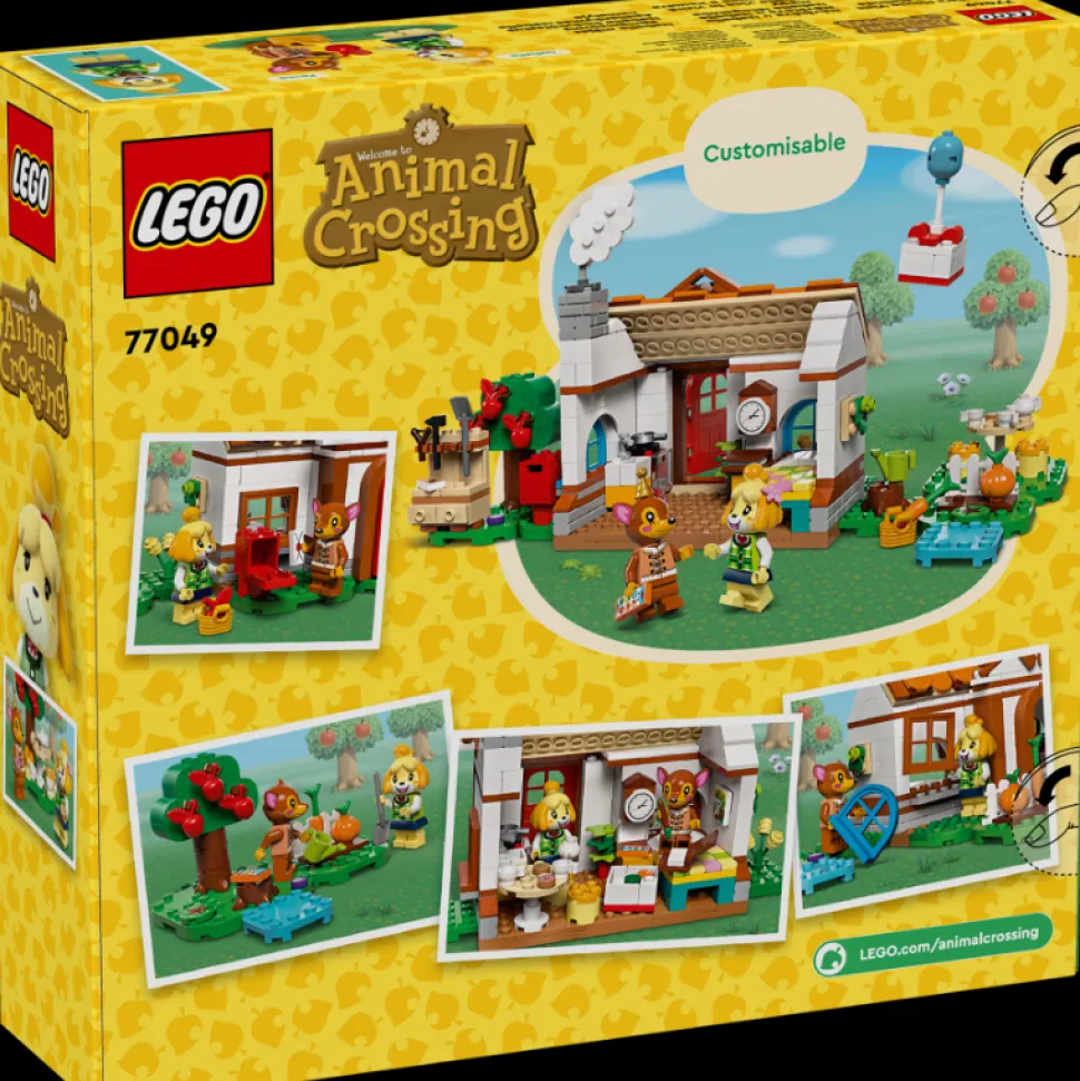 LEGO 77049 Animal Crossing Isabelle's House Visit Best Sale