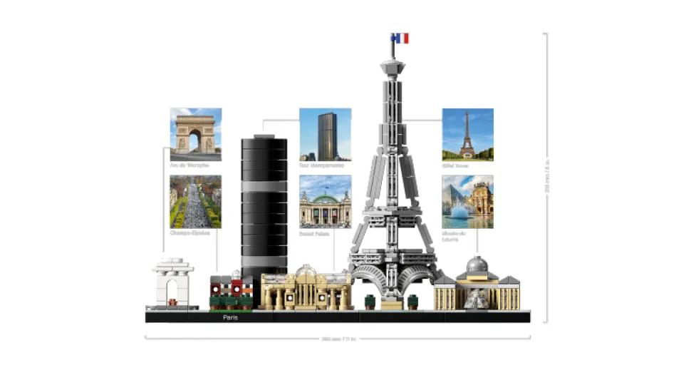 LEGO 21044 Architecture Paris Discount