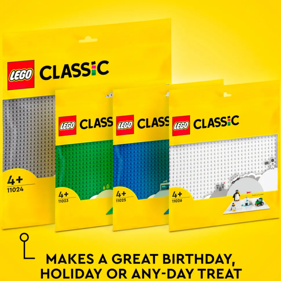 LEGO 11024 Classic Gray Baseplate Fashion
