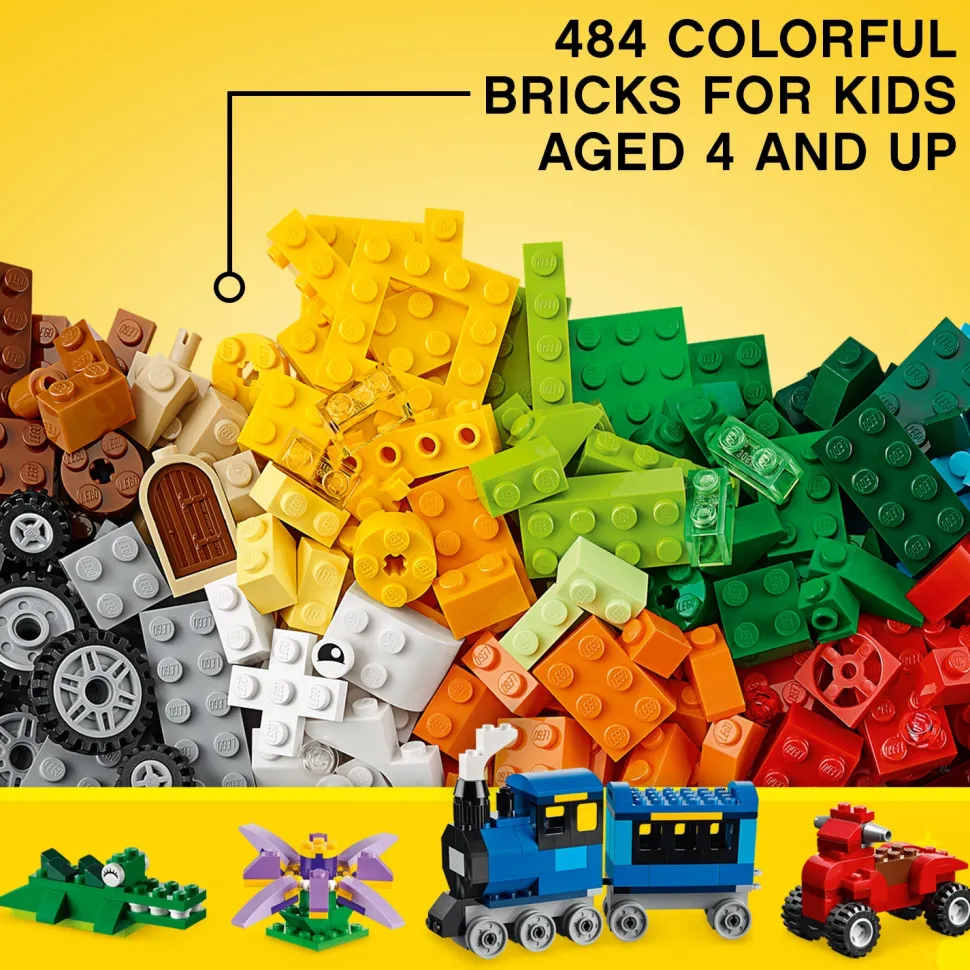 LEGO 10696 Classic Medium Creative Brick Box 484 Piece Sale