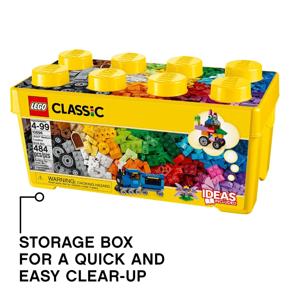 LEGO 10696 Classic Medium Creative Brick Box 484 Piece Sale