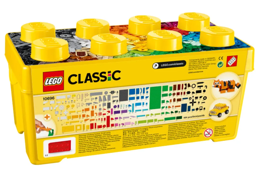 LEGO 10696 Classic Medium Creative Brick Box 484 Piece Sale