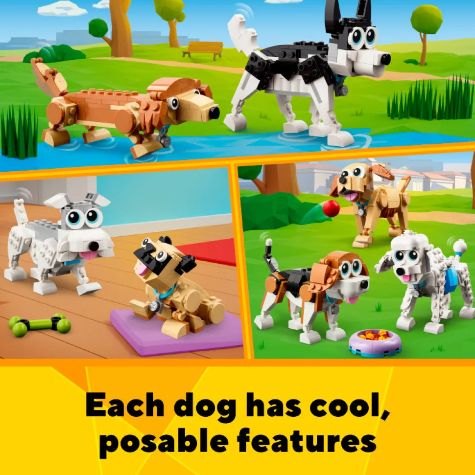 LEGO 31137 Creator Adorable Dogs Online