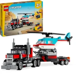 LEGO 31146 Creator Flatbed Truck With Helicpoter New