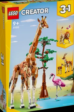 LEGO 31150 Creator Nature And Animals Wild Safari Animals Flash Sale
