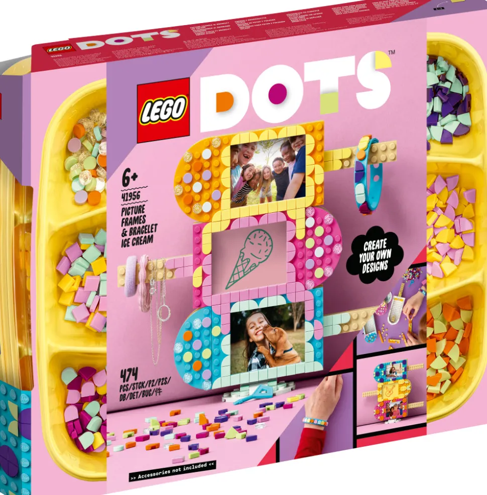 LEGO 41956 Dots Ice Cream Picture Frames & Bracelet Store