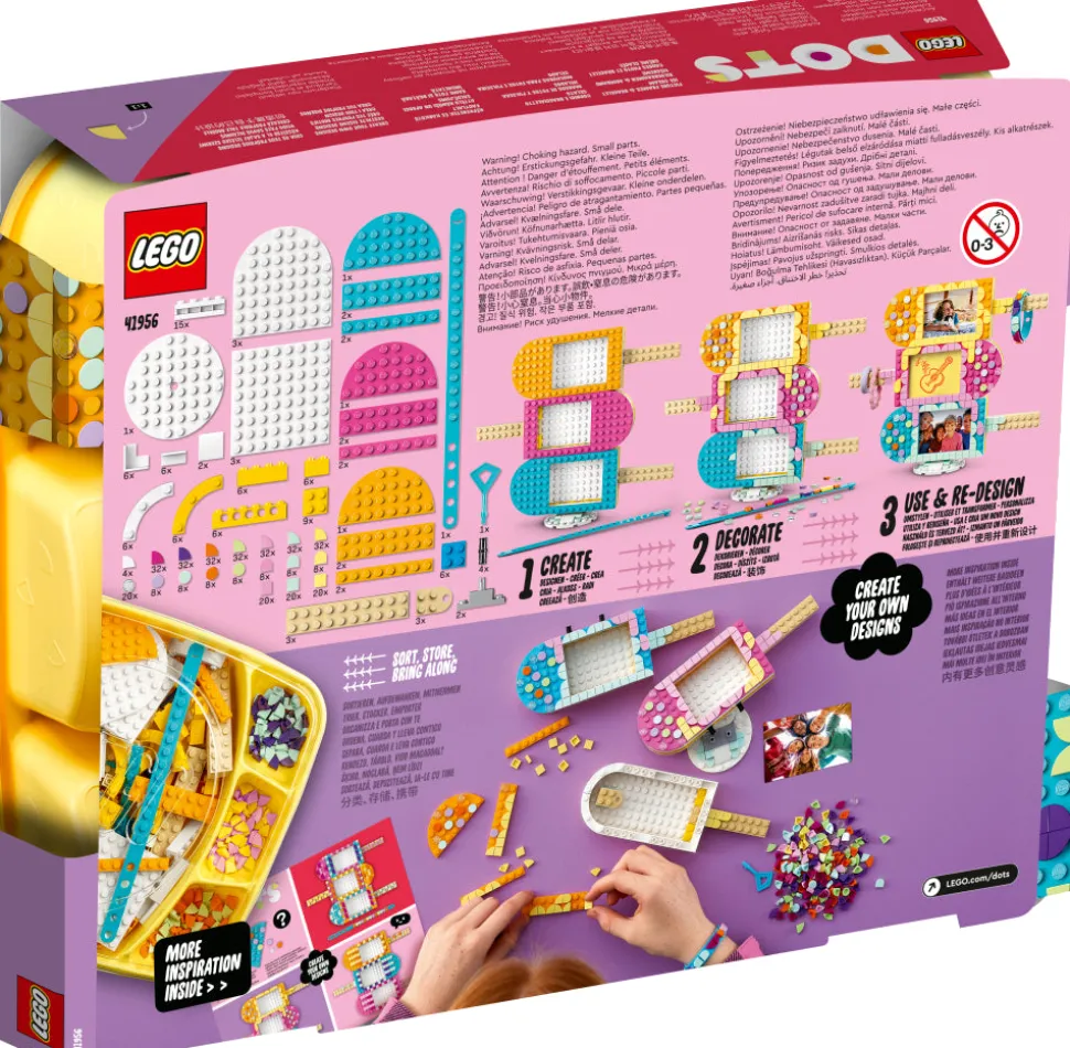 LEGO 41956 Dots Ice Cream Picture Frames & Bracelet Store