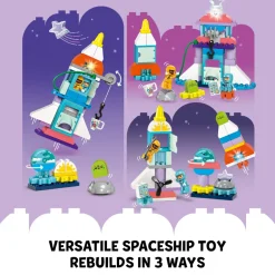 LEGO 10422 Duplo 3 In 1 Space Shuttle Adventure Fashion