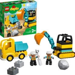 LEGO 10931 Duplo Construction Truck & Tracked Excavator Fashion