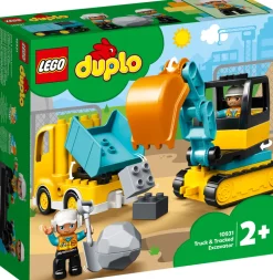 LEGO 10931 Duplo Construction Truck & Tracked Excavator Fashion