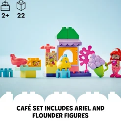 LEGO 10420 Duplo Disney Ariel And Flounder's Cafe Stand Clearance