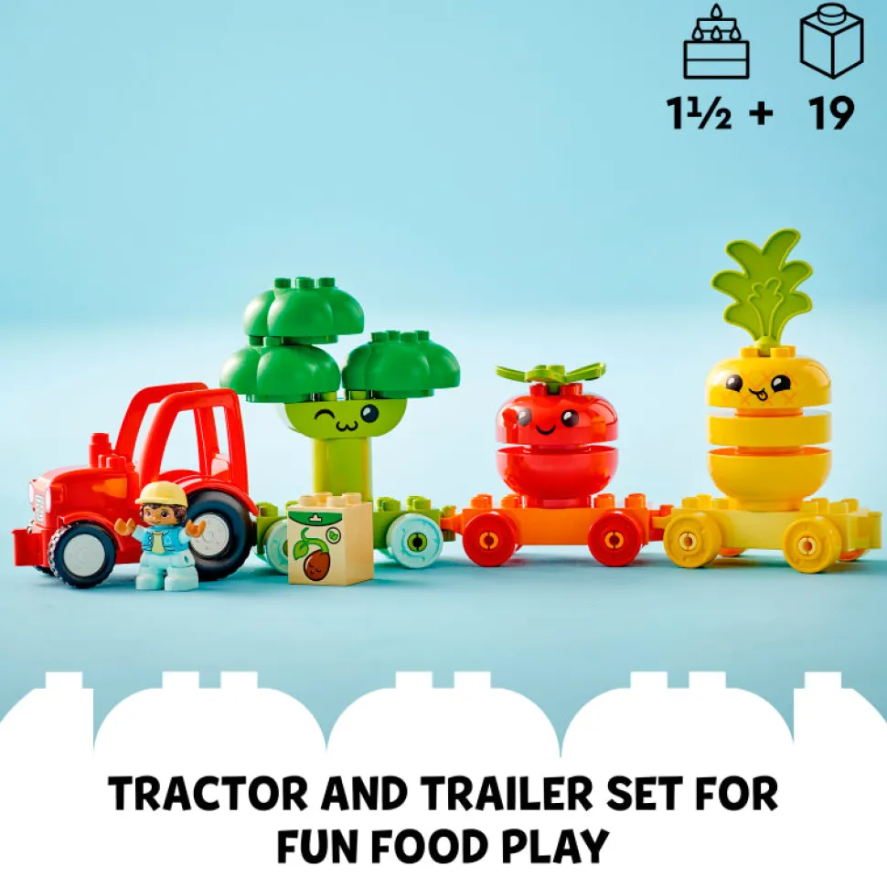 LEGO 10982 Duplo Fruit And Vegetable Tractor Cheap