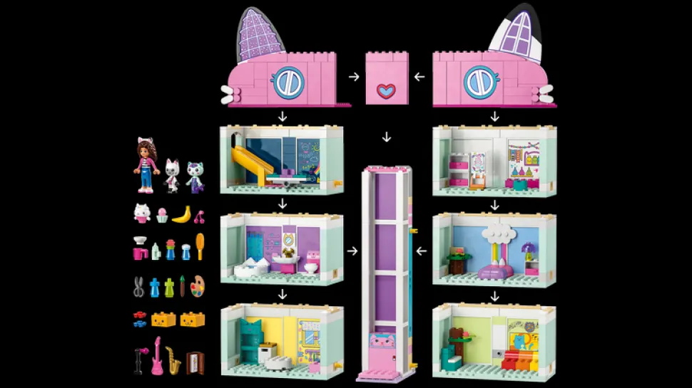LEGO 10788 Gabby's Dollhouse Clearance