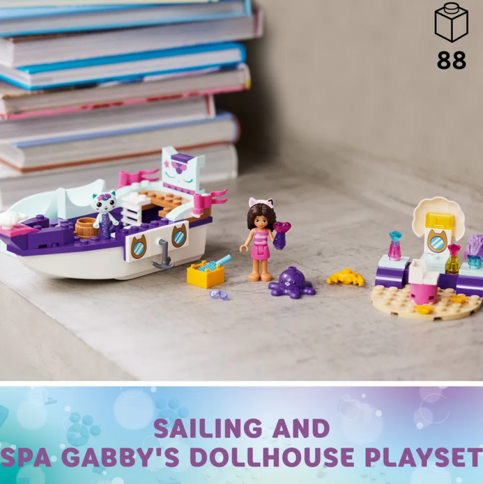 LEGO 10786 Gabby's Dollhouse Gabby & Mercats Ship And Spa Store