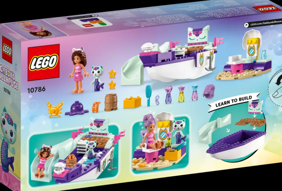 LEGO 10786 Gabby's Dollhouse Gabby & Mercats Ship And Spa Store