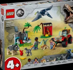 LEGO 76963 Jurassic World Baby Dinosaur Rescue Center Best Sale