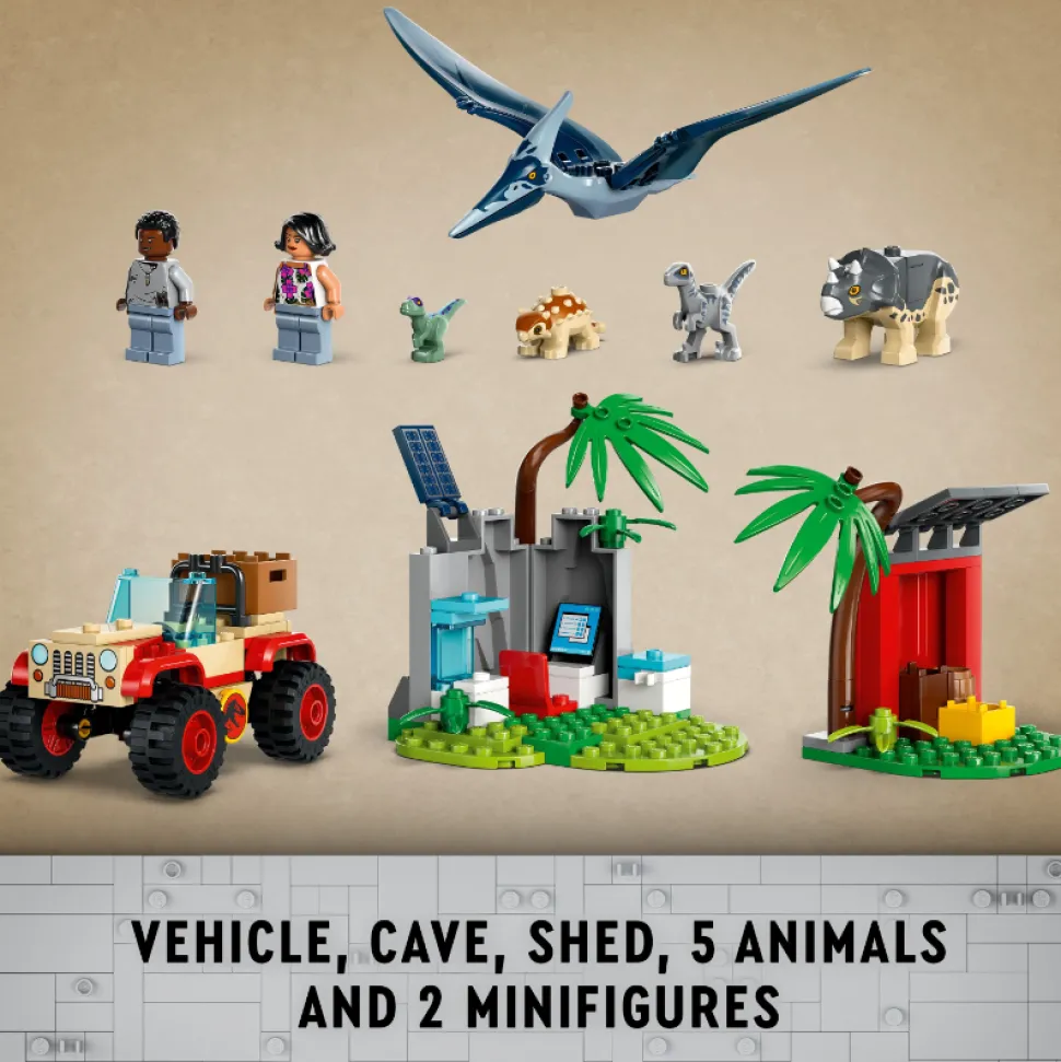 LEGO 76963 Jurassic World Baby Dinosaur Rescue Center Best Sale