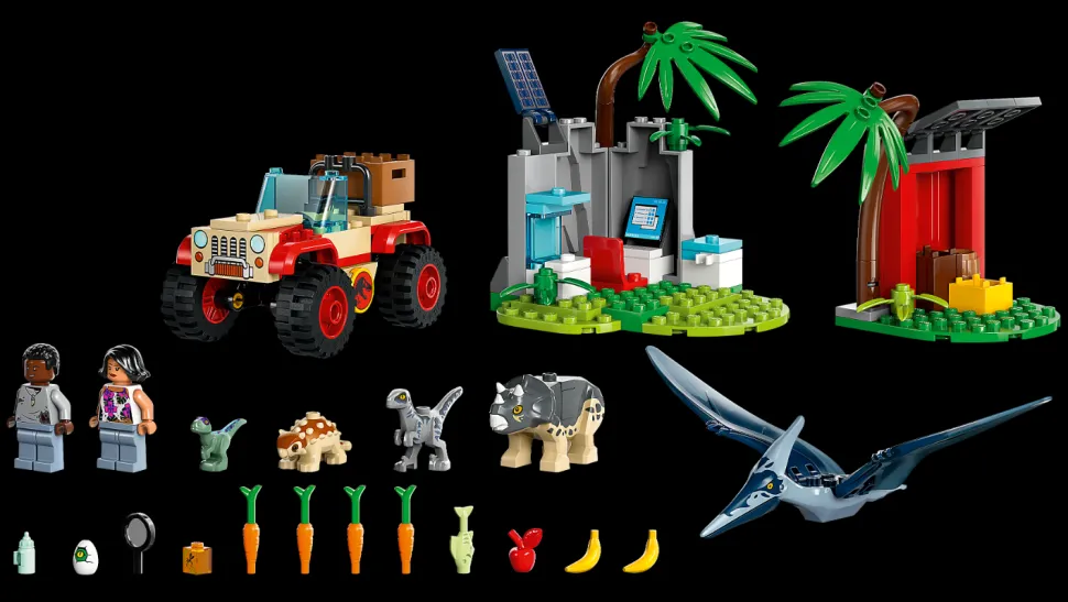 LEGO 76963 Jurassic World Baby Dinosaur Rescue Center Best Sale