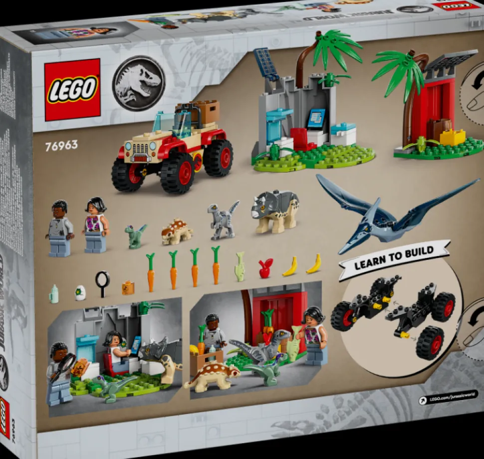LEGO 76963 Jurassic World Baby Dinosaur Rescue Center Best Sale