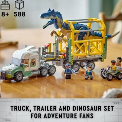 LEGO 76966 Jurassic World Dinosaur Missions: Allosaurus Transport Truck Hot