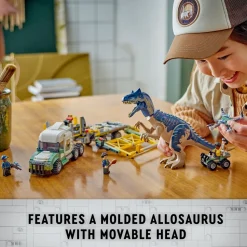 LEGO 76966 Jurassic World Dinosaur Missions: Allosaurus Transport Truck Hot